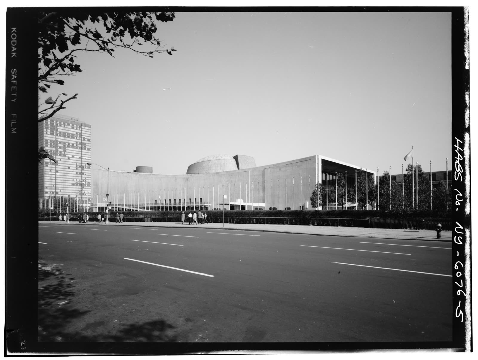 GENERAL ASSEMBLY BUILDING - United Nations Headquarters, United Nations Plaza, New York, New York County, NY HABS NY,31-NEYO,151-5.tif